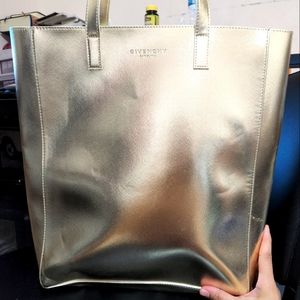 GIVENCHY tote bag polyester - gold color